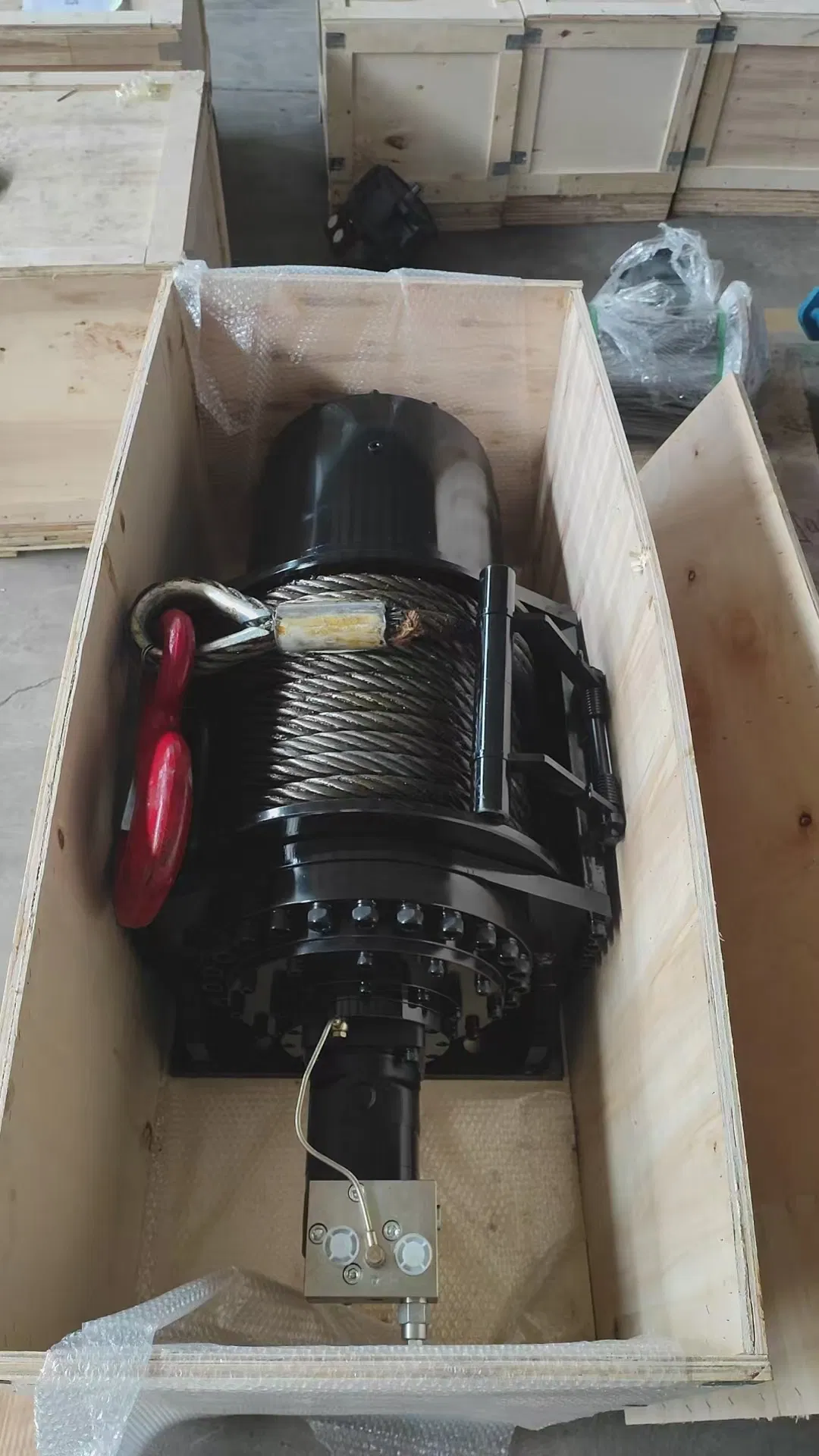 30-ton winch