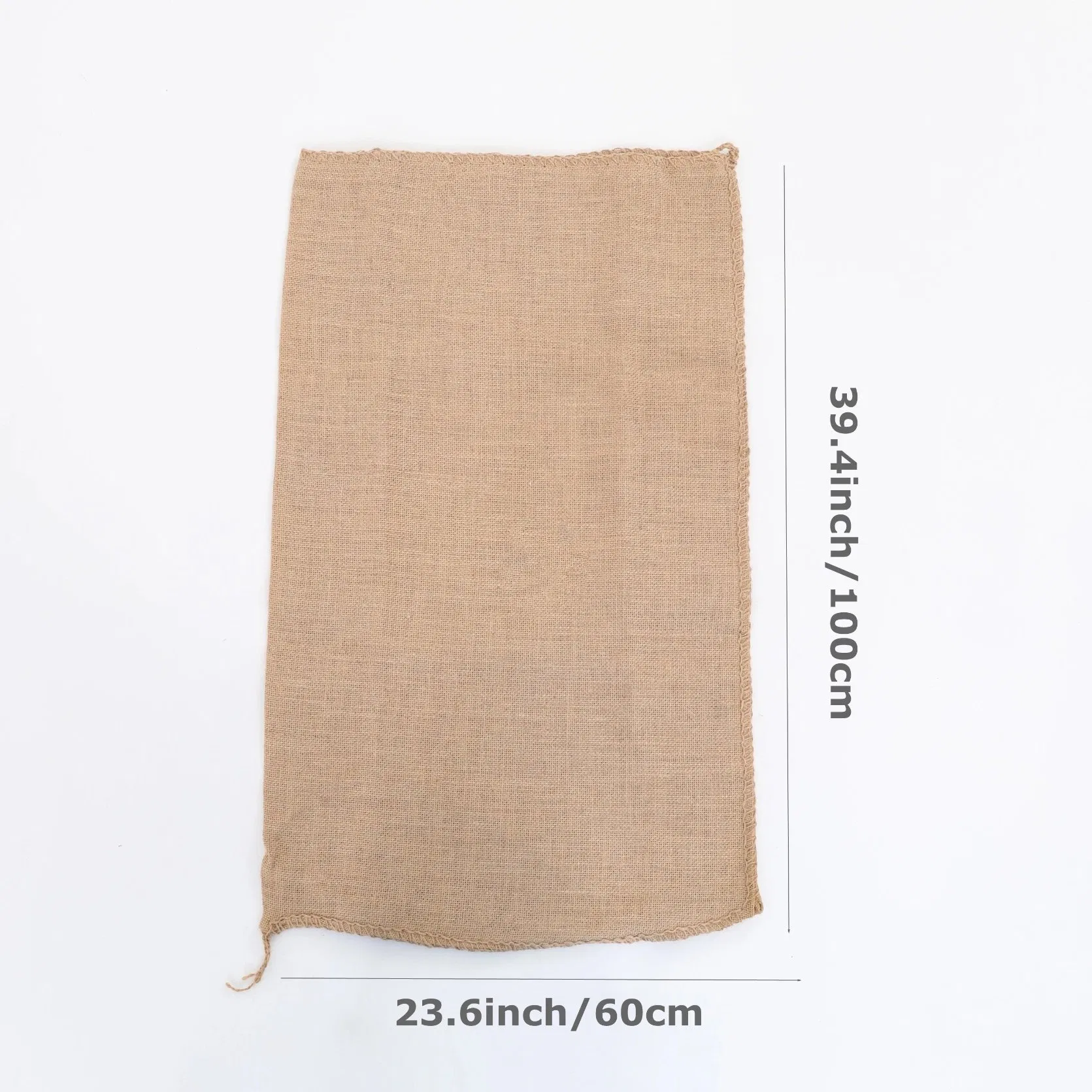 Stylish 23X40 Inch Food Storage Hessian Bags for Sustainability