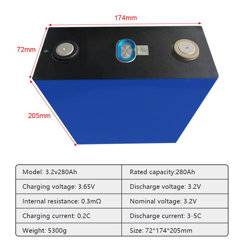 Catl 3.2V 280ah Grade a LiFePO4 Battery Cell for DIY Power Wall and EV Conversion 280ah 302ah 310ah 314ah 320ah 340ah