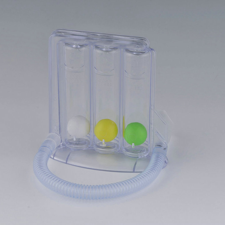 3 Ball Spirometer Incentive Spirometer Medical Breathing Lung Exerciser
