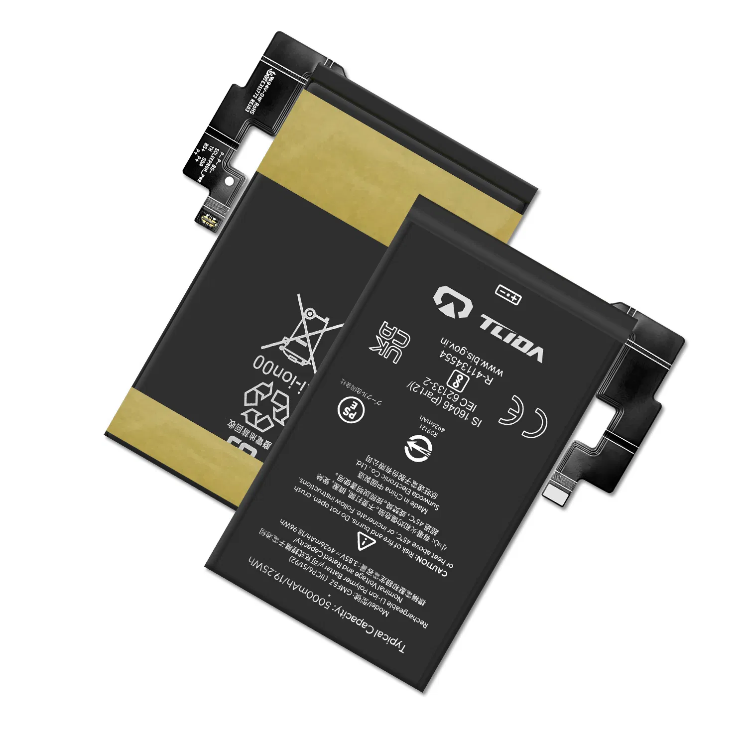 Tlida 100% Zero Cycle Health Cell Phone Battery for Google Pixel7PRO Battery