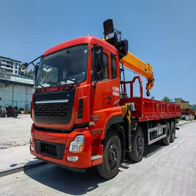 Durable &amp; Reliable 16 Ton Telescopic Boom Truck Mounted Crane for Industrial Applications