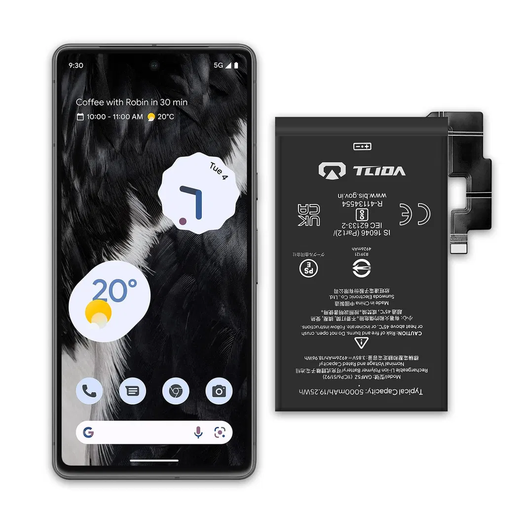 Google Pixel 7 Pro Battery Detail