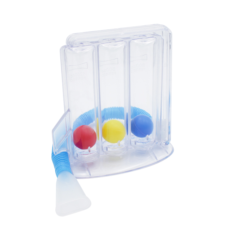 Wholesale Three Balls Incentive Spirometer Medical Breathing Exerciser