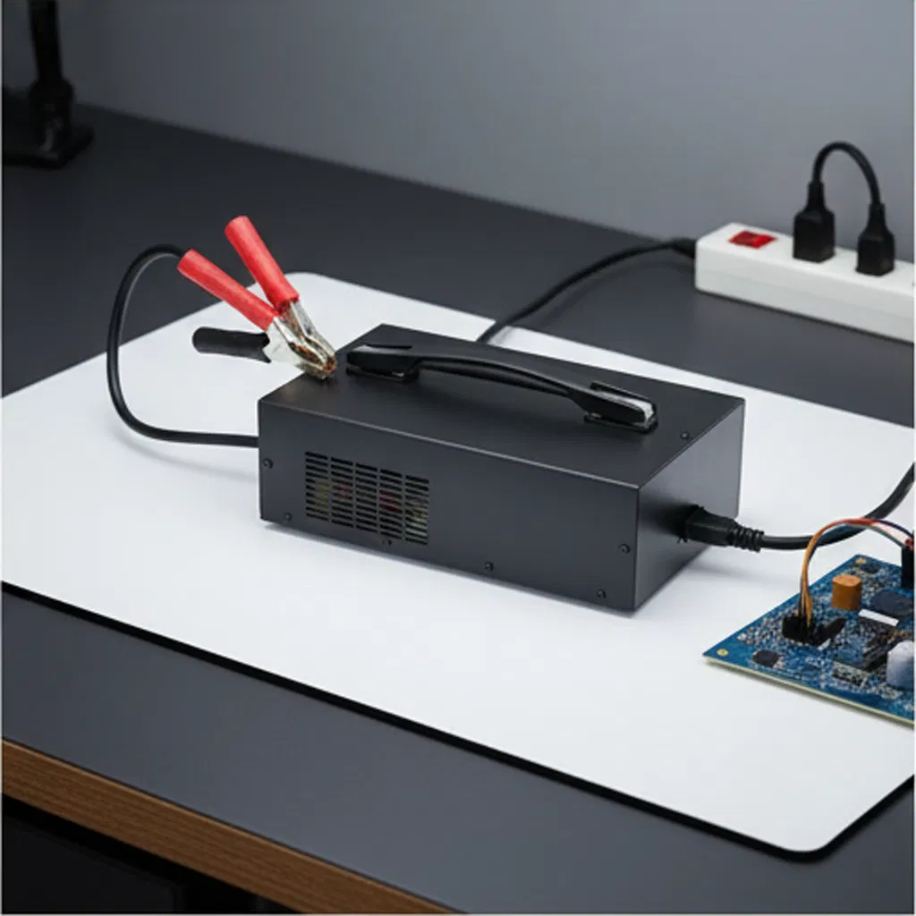 Heavy-Duty Industrial Smart Charging Module for Forklifts and EV Fleets with IP34 Protection 1200W Lithium Charger