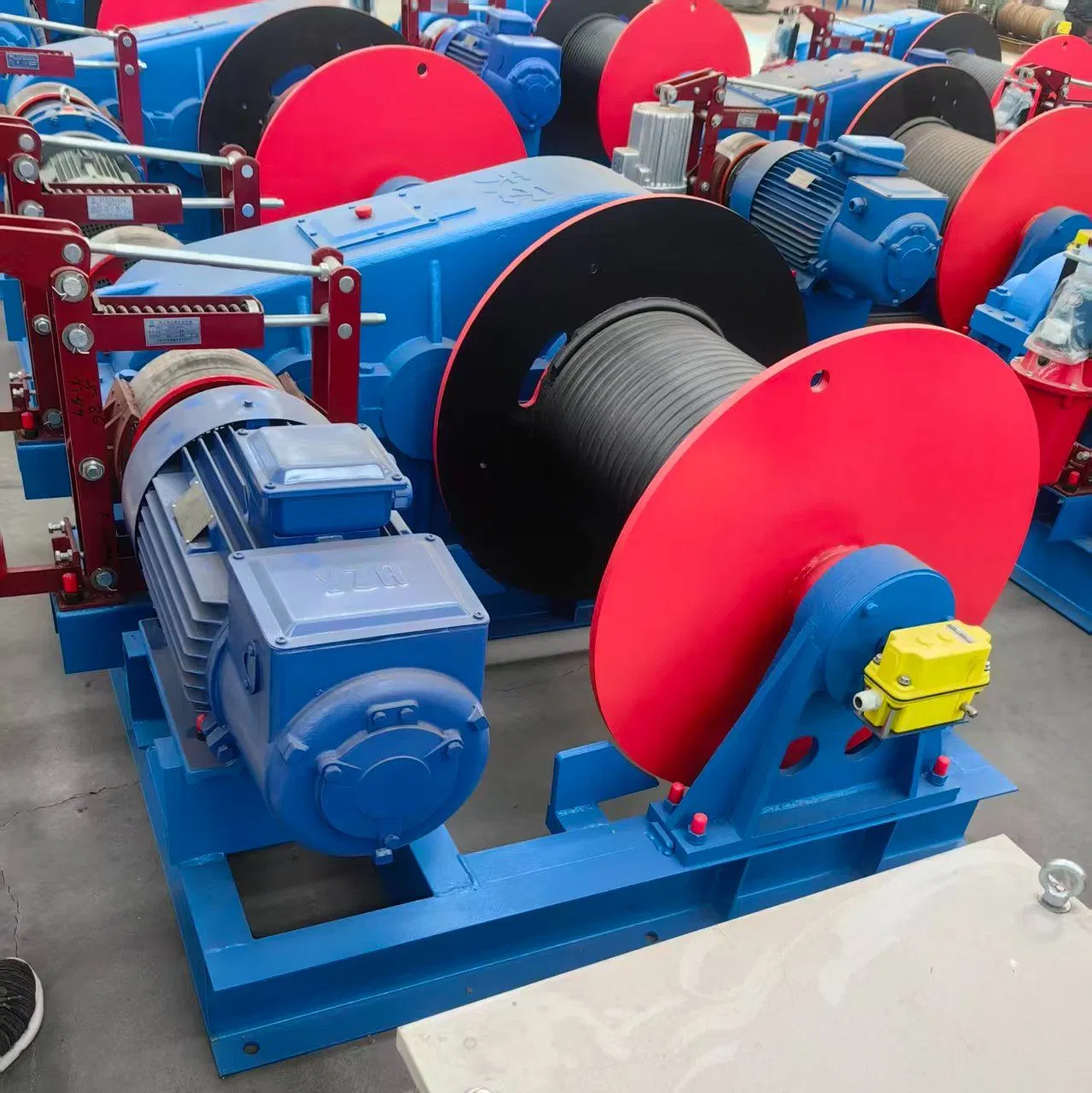 50-Ton Towing Capacity Chain Hoist Winch for Heavy-Duty Towing