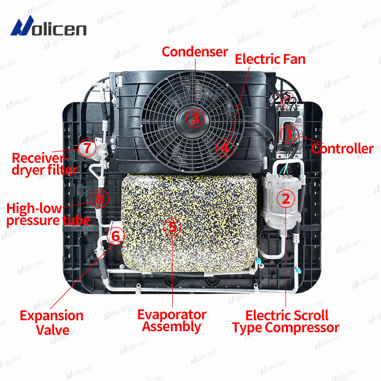Good Price Rooftop 24V Truck Air Conditioner for Truck Cabin