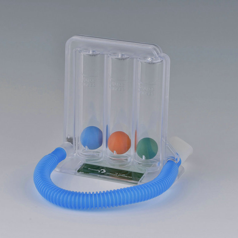 3 Ball Spirometer Incentive Spirometer Medical Breathing Lung Exerciser