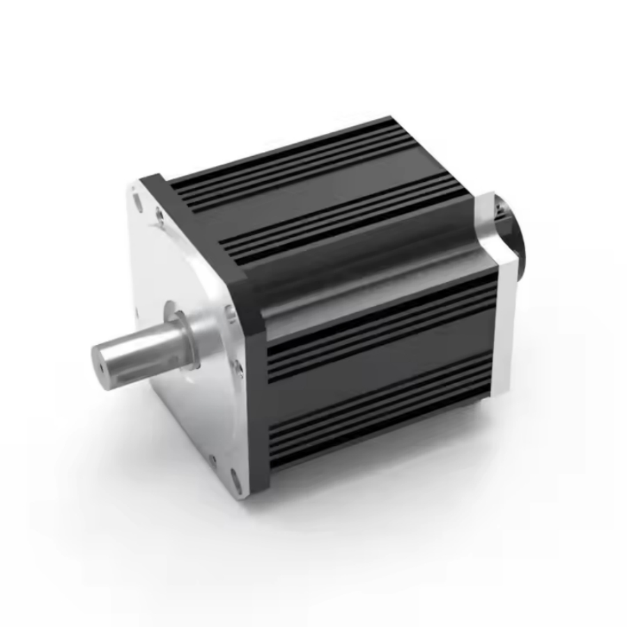 Brushless Customized Big Power High Torque 96V 5000W 5 Kw 3000rpm BLDC Servo Motor with Encoder /24V Brake for Agv/EV Conversion Kit/Car/Boats/Mobile Robots