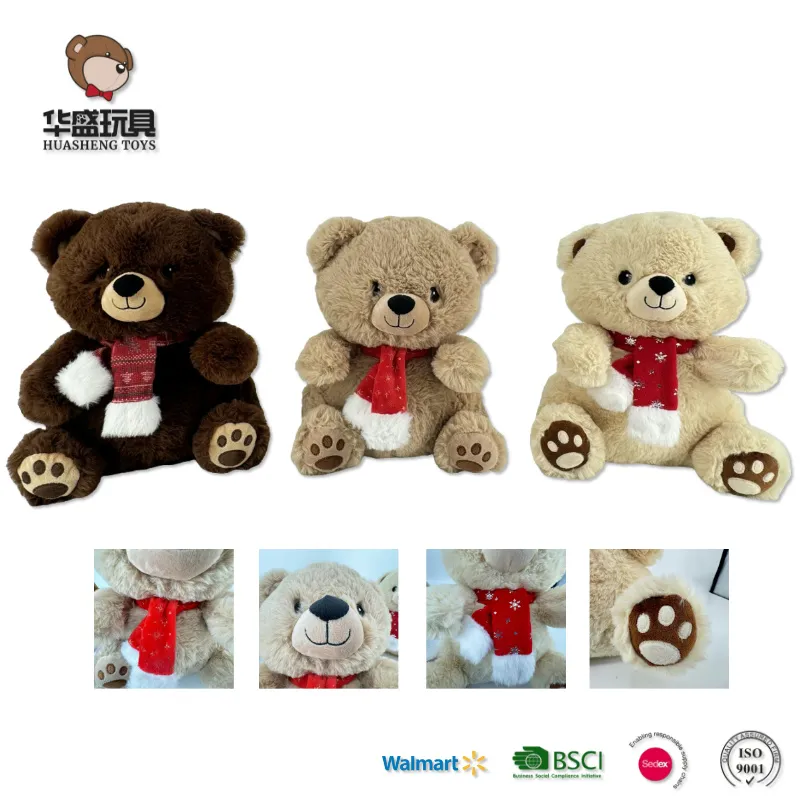 Bear Doll Plush Toy Soft Valentine Christmas Giant Teddy Bear Stuffed Animal Toys