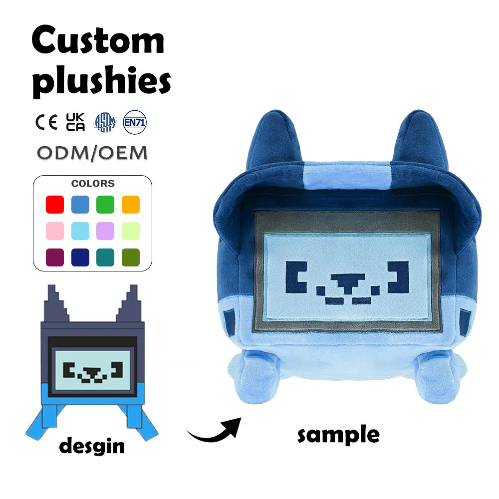 Plush Toys Custom Stuffed Animals Toys Soft Kawaii Kpop Custom Plushies
