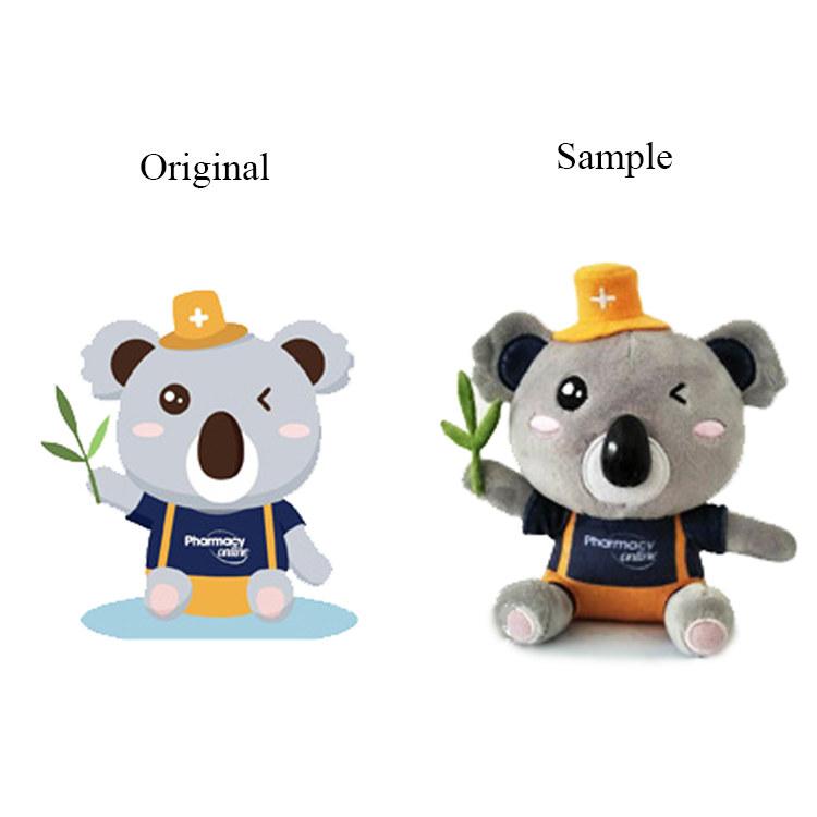 Custom Multicolour Corporate Mascot Fish Soft Stuffed Carp Plush Toy Cotton Dog Toy for Baby Features Dancing and Singing
