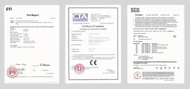 Quality Certifications