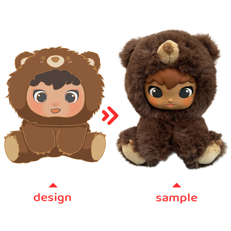 High Quality Plushie Customized Mascot Company Logo Anime Stuffed Plush Toys Dolls Pillow Brand Mascot Customization