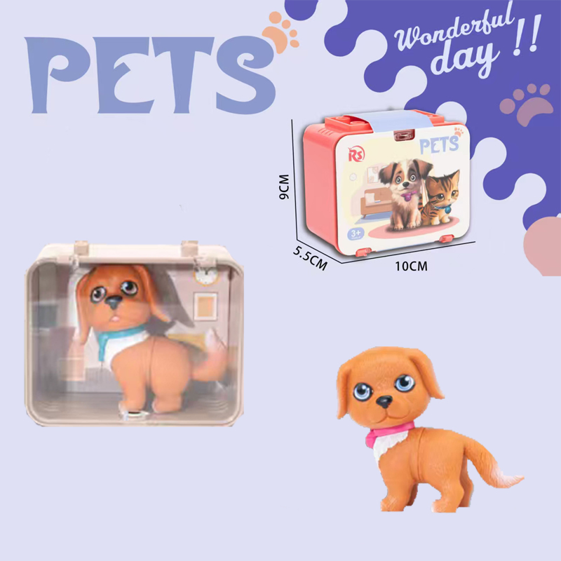 Child Pet Toy Mystery Blind Box Collectible Storage Case Styles Mixed Wholesale Plush Toys for Kids