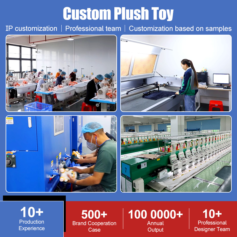High Quality Professional Custom Make Your Own Plush Toy Cute Dog Animal Plushie Customized Stuffed Animals Manufacturer