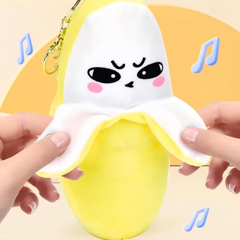 Educational Musical Body Inductive Beat Music Strawberry Plush Toy for Ages