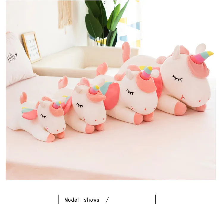 Wholesale Stuffed Giant Pink Soft Plush Factory Unicorn Animal Custom Toy
