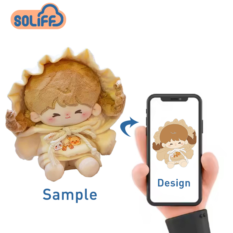 Custom Plush Toy Stuffed Soft Plush Anime and Cartoon Characters Plush Doll