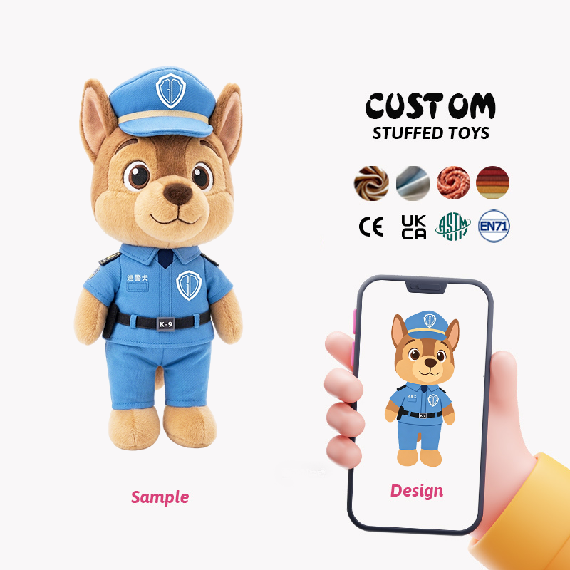 Custom Cartoon Figure Plush Toy Party Activity Decoration Gift Lightweight Portable Eco-friendly Custom Plush Toy