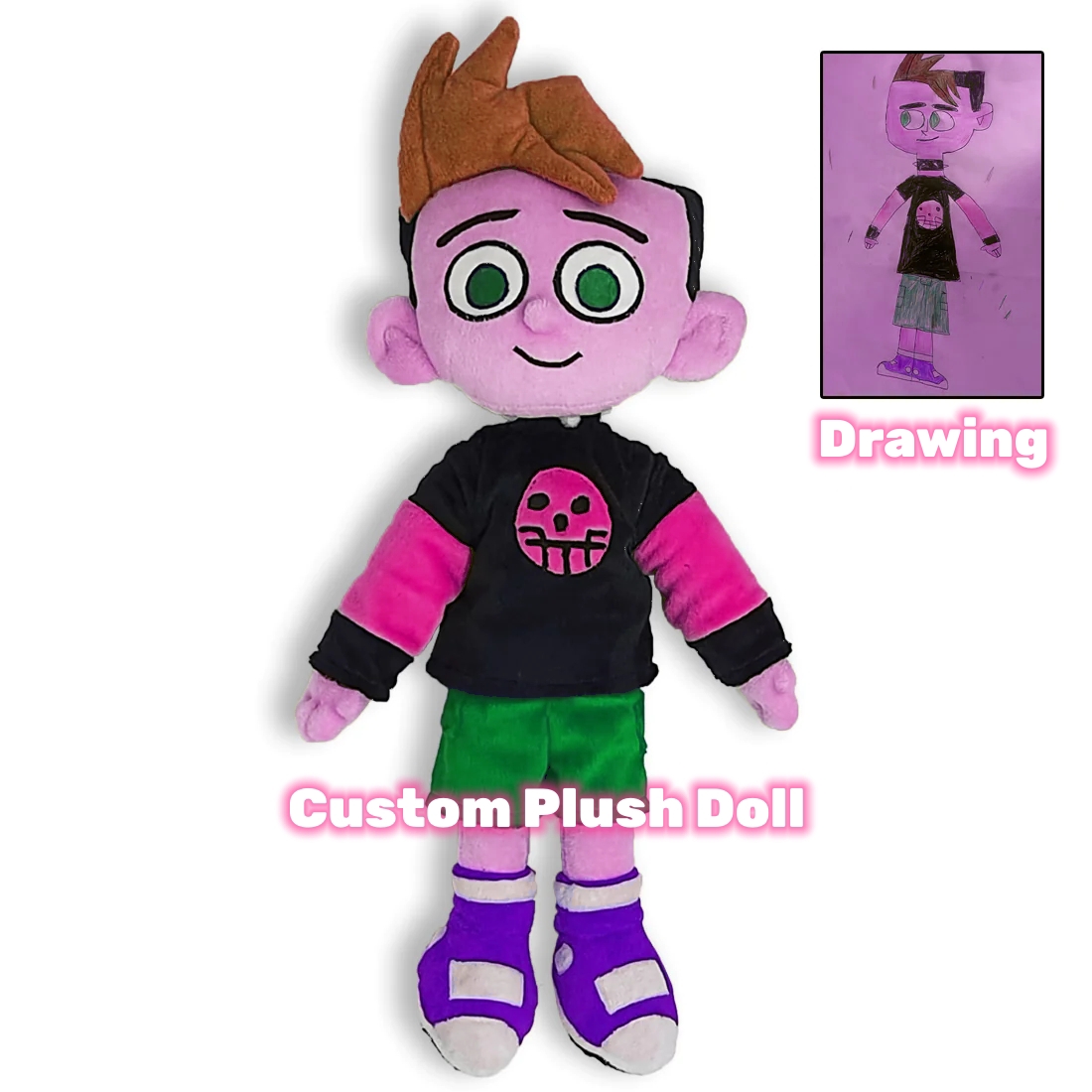 10" Custom Anime Soft Toy Fabric Kids Plush Doll Super Soft Plush PP Cotton Mesh for Weddings OEM/ODM Manufacturers Girl Doll