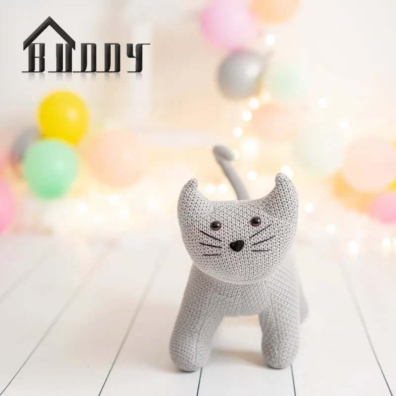 Cat Toy Kids Handmade Cat Stuffed Plush Toy