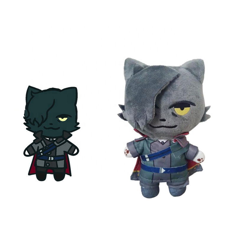 Professional Creative Customized Mascot Company Plush Kids Stuffed Animal Toys