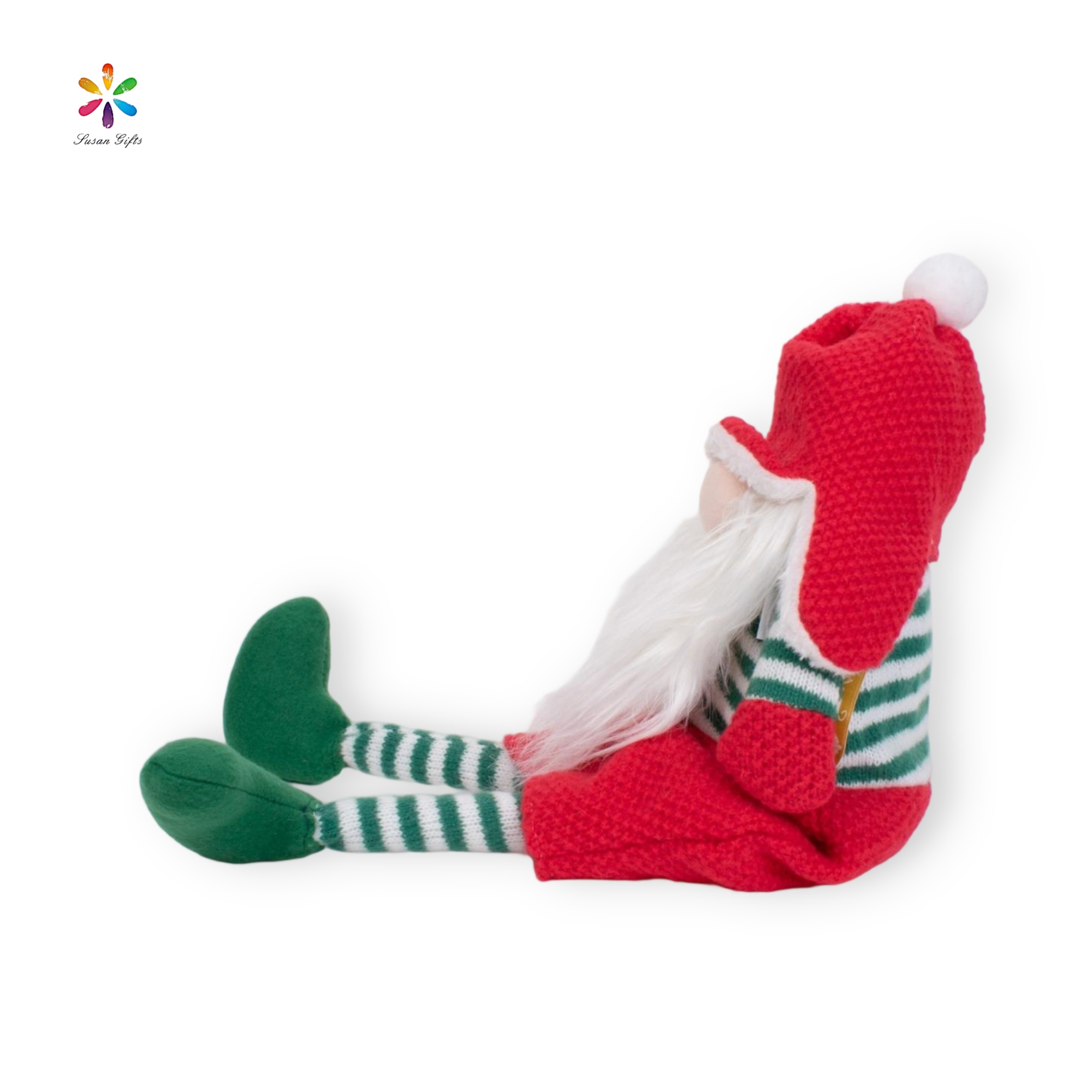 Gnome ornament grey