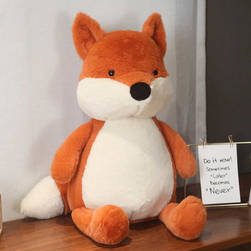 Promotional Gift Toy Kawaii Stuffed Fox Toy Soft Plush Animal Toy