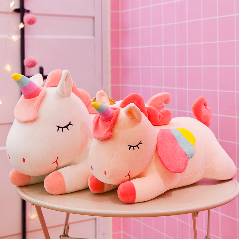 Wholesale Stuffed Giant Pink Soft Plush Factory Unicorn Animal Custom Toy