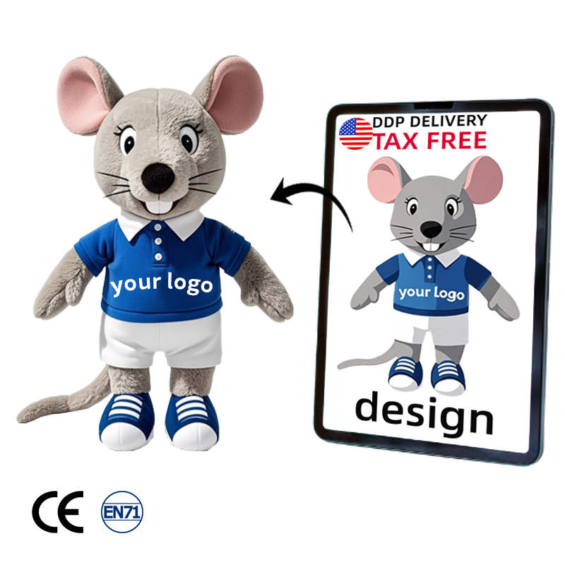 Custom Plushie Mascot High Quality Custom Stuffed Animal Sport Event Club Mascot Plush Toys Custom Plush Toy