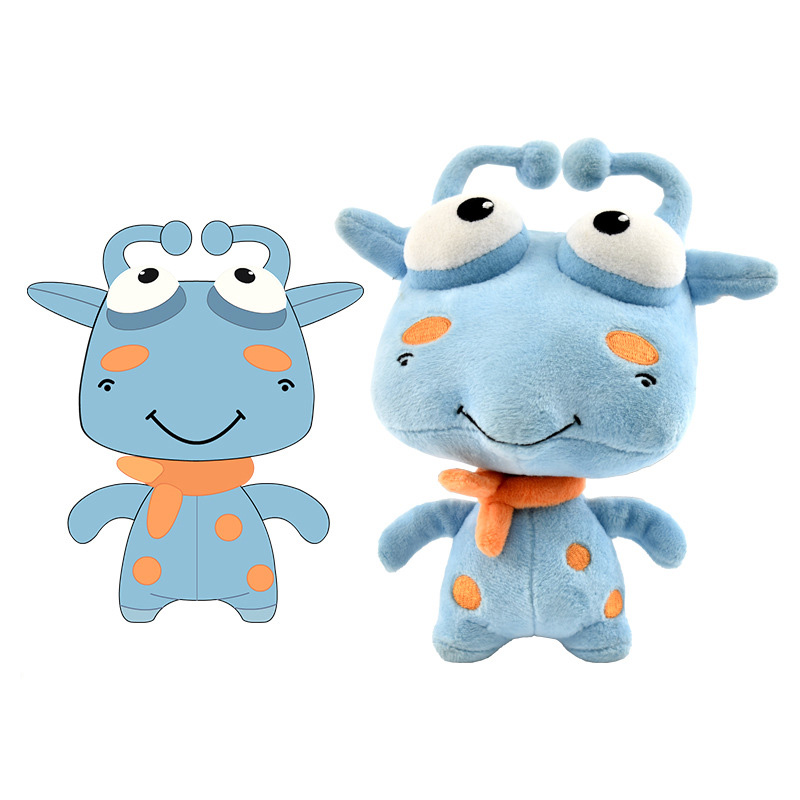 UYEAH Custom Halloween Horror Doll Super Soft Plush Toy with PP Cotton Filling Kid's Halloween Gift Custom Monster Plush Toy