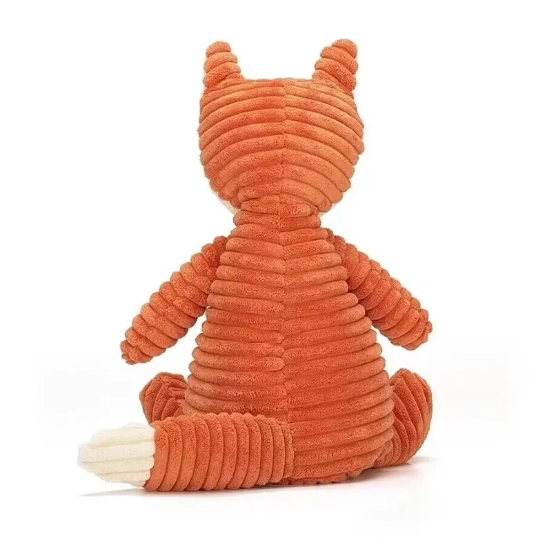 Orange Fox Doll OEM Handmade Soft Plush Toys for Kids