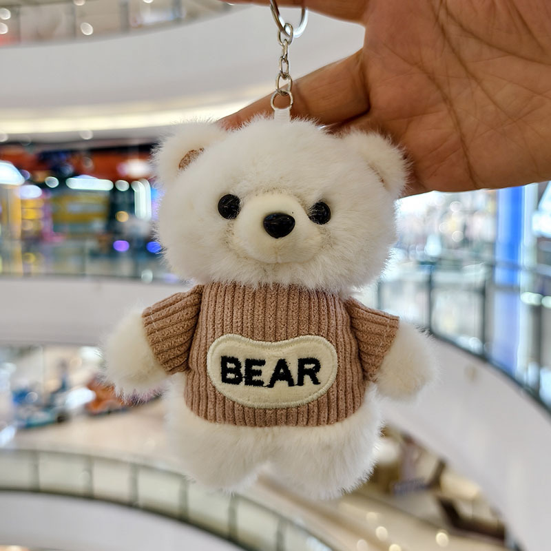 Sweatshirt Plush Bear Details 6