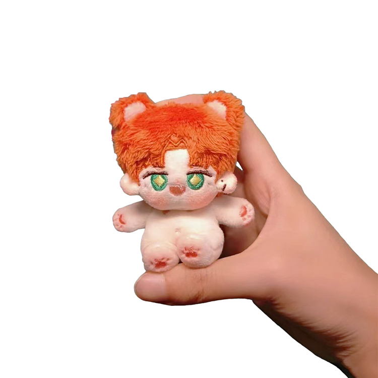 Oem/Odm Accepted Customized Designs Mini Toy Custom Plush Keychain Game Anime Character Doll