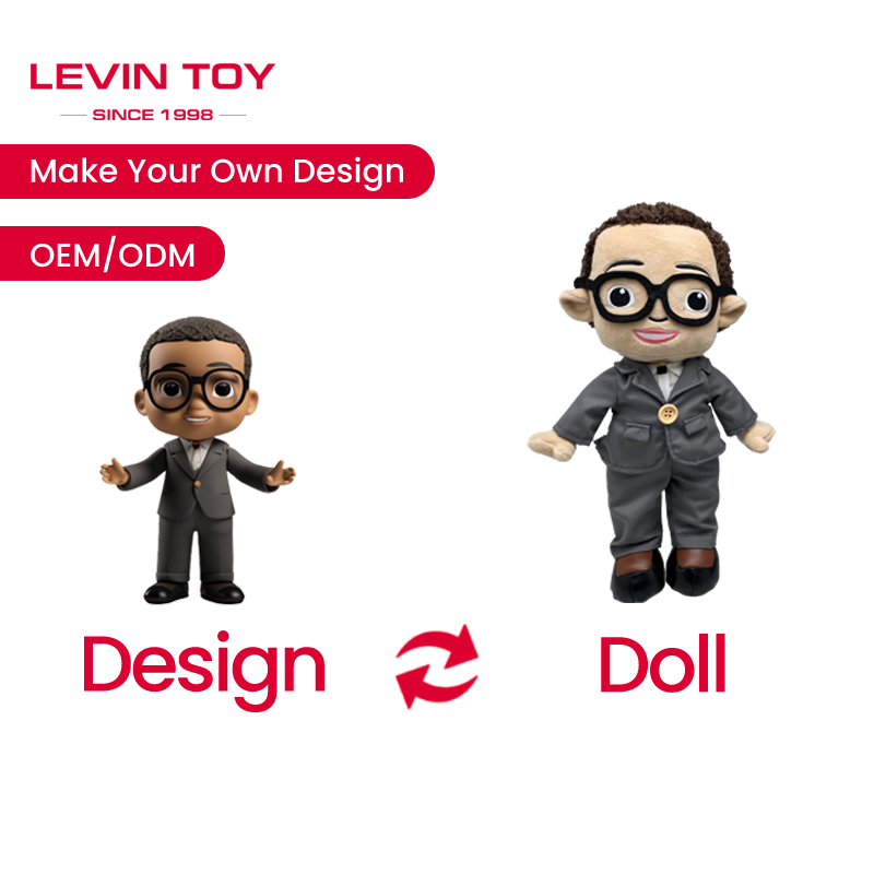 Custom Doll Plushies Cute Soft Plush Dolls Low MOQ 20cm Cartoon Handmade Plush Kpop Dolls
