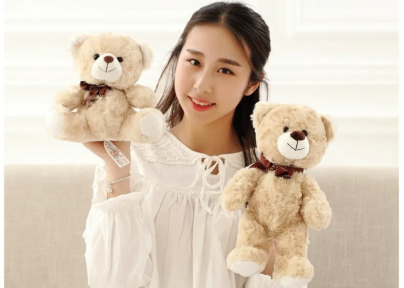 Wholesale Custom Plush Teddy Bear Stuffed Animal Toy Cute Soft Mini Small Kawaii Stuffed Fluffy Plush Teddy Bear for Kids