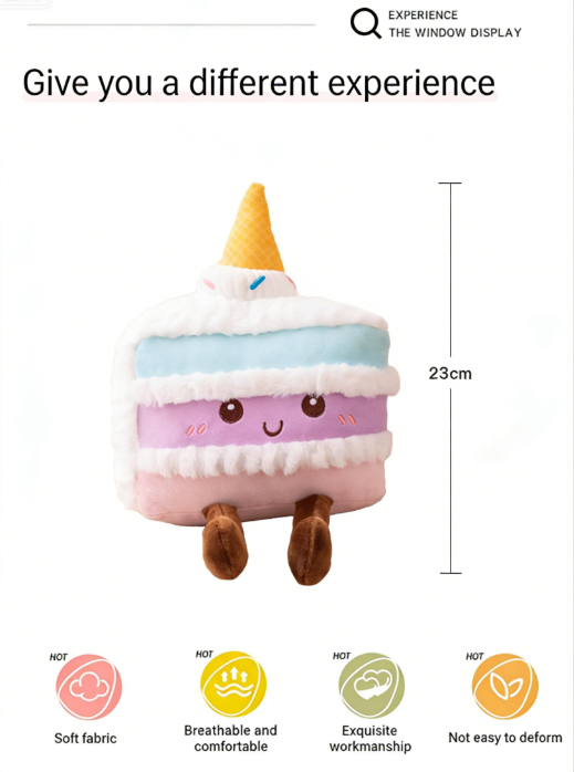 Unicorn Cake Plush 4
