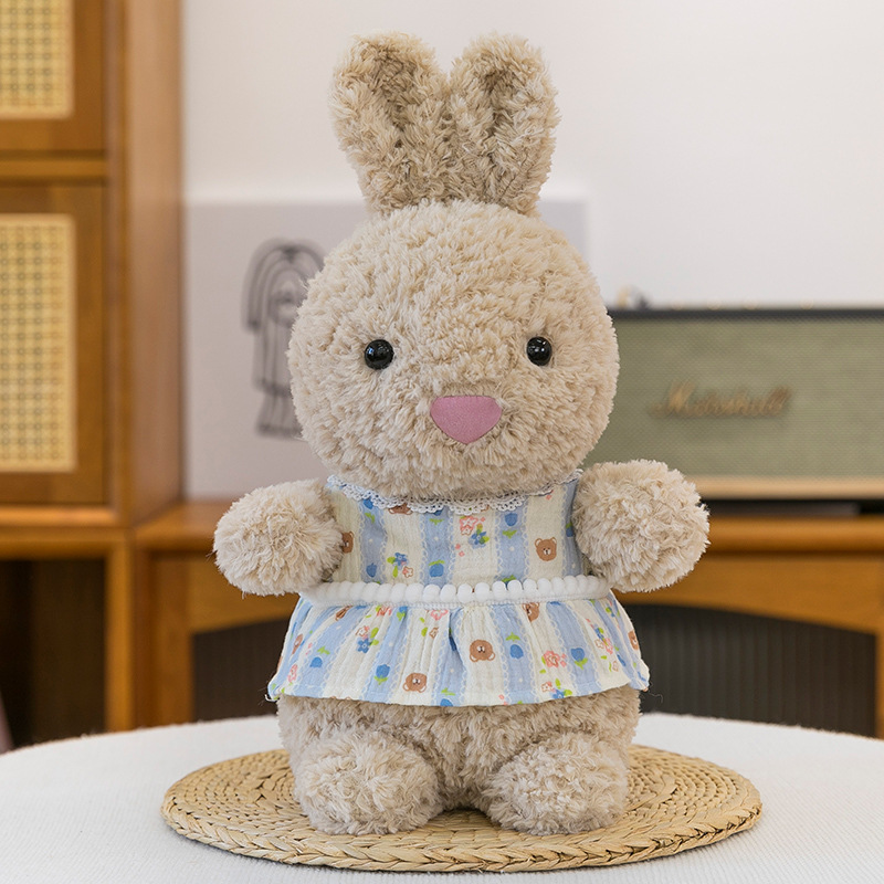 High Quality Customize Small Interactive Type Brown Bear Toy Plush Newborn Suitable Stuffed Animals Plush Toys Christmas Present