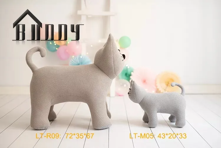 Cat Toy Kids Handmade Cat Stuffed Plush Toy