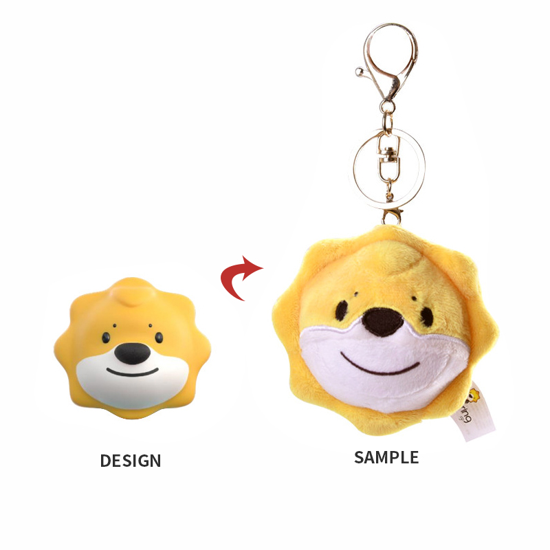 OEM Mascot Custom Plush Toys Custom Plush Keychain and Pendant Plushie Toys Restore Your Design