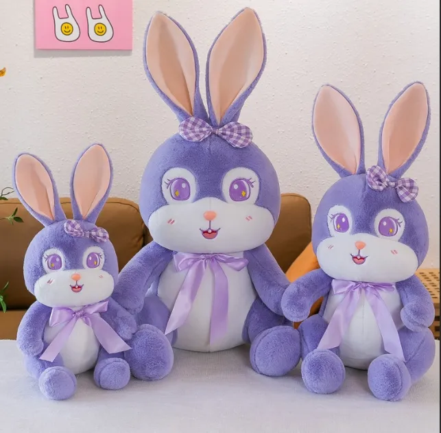 Stuffed Giant Rabbit Soft Plush Toy with Bow Tie