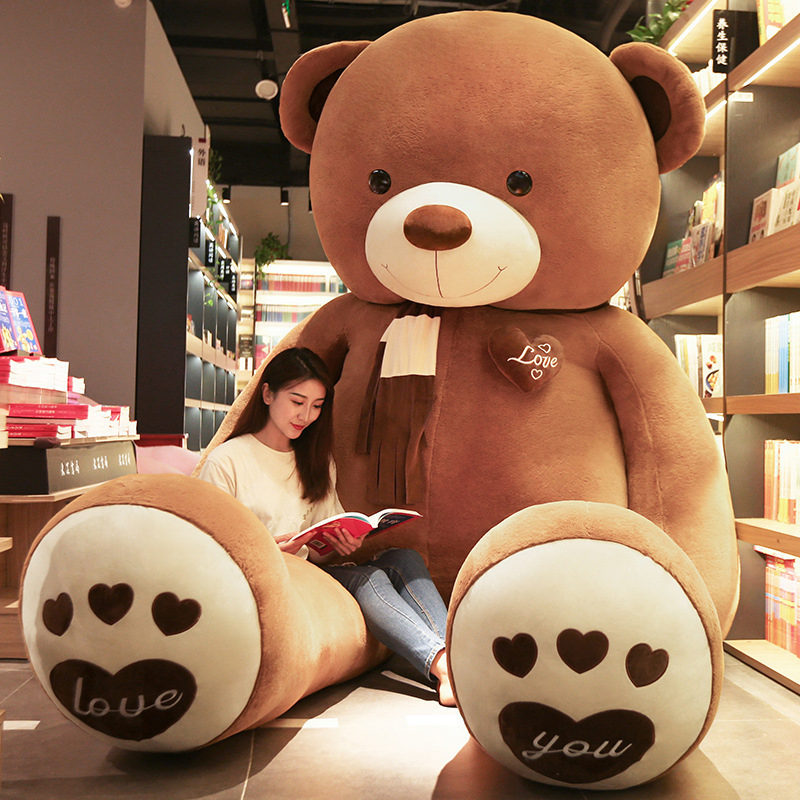 Wholesale Price OEM Manufacturer Personalized Peluche Super Soft Stuffed Plush Toys Big Large Giant Lifesize Customzied Cuddly Teddy Bear Factory