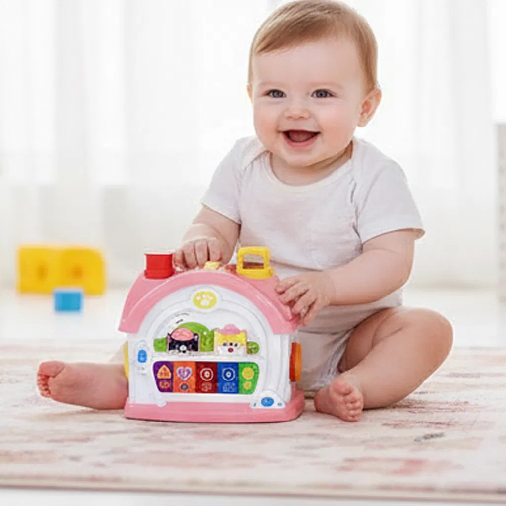 Baoli 2026 Plush Dog Activity House for Kids Aged 0-7 Years Educational Toys