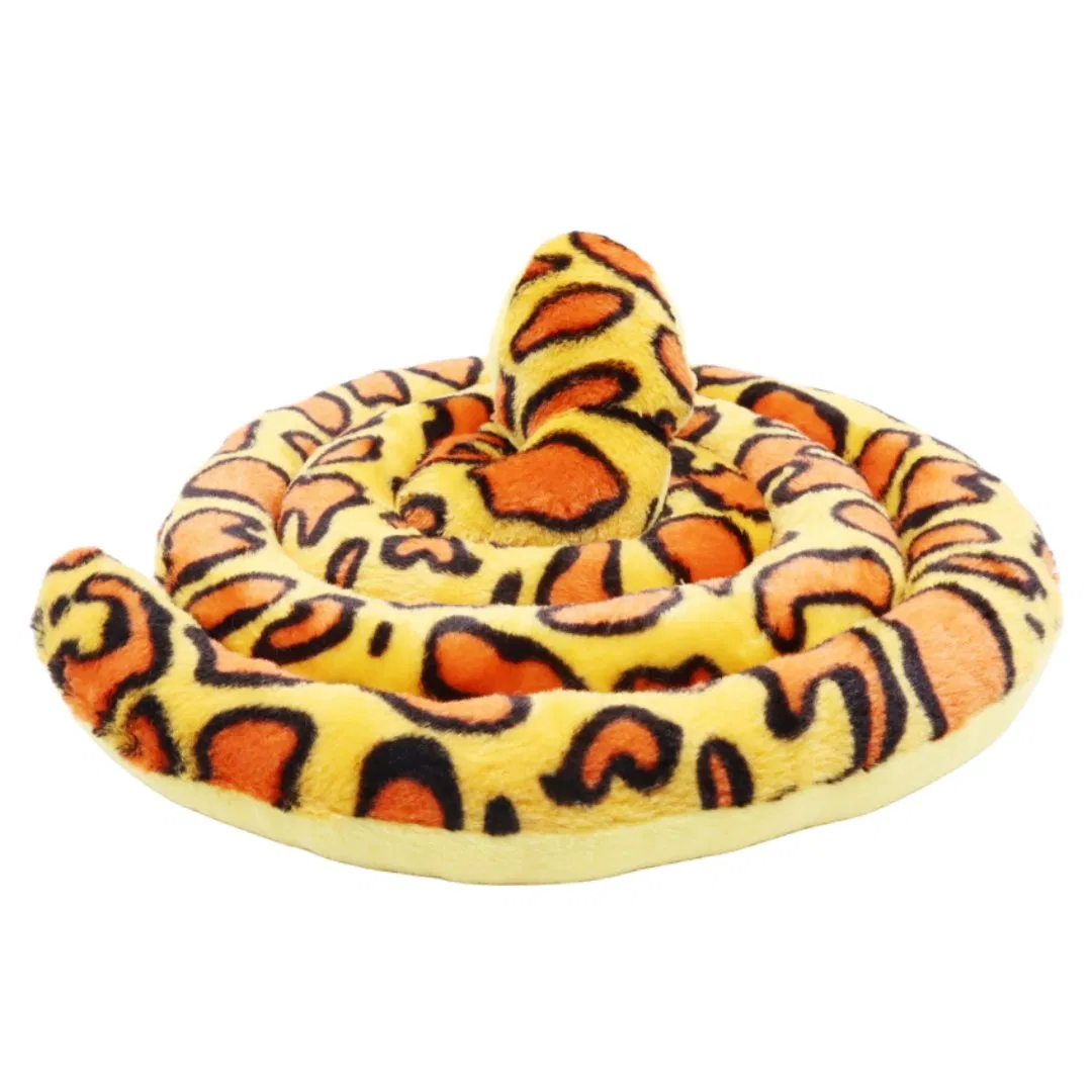 Amazon Hot Sale Giant Custom Lifelike Stuffed Animal Soft Plush Snake Toy