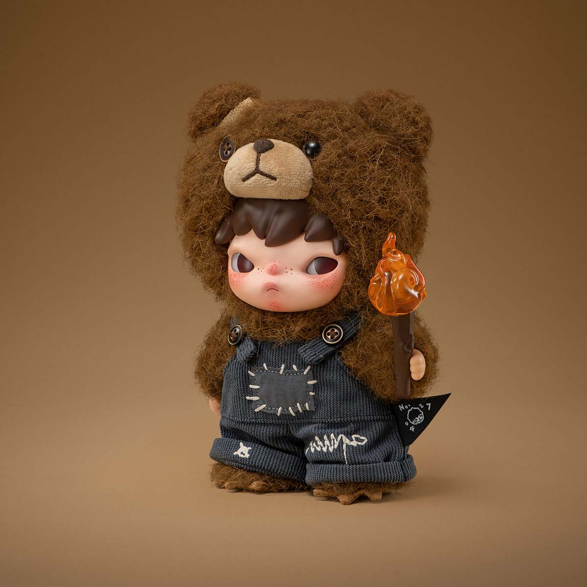 Genuine Hironoo Living Wild Fight for Joy Limited Edition Plush Doll Collectible Art Figure Gift Box