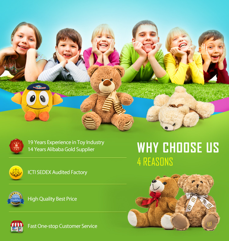Hot Sale New Design Plush Toys PP Stuffed Animals Brown Lion
