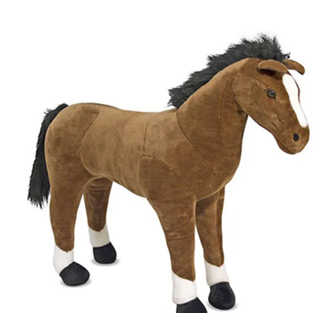 Kawaii Stuffed Animal Plush Toy Handmade Plush Horse Toy