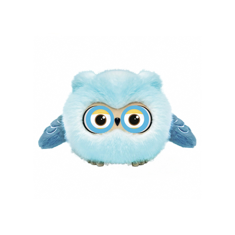 AI Smart Super Soft PP Cotton Plush Toys ChatGPT Owl Double-eye Emotion WIFI Interactive Companion Doll USB Charging Birthday