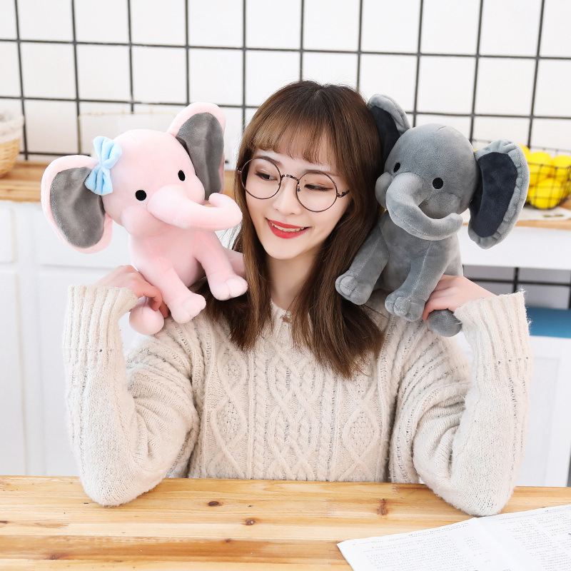 Nurse Elephant Plush Pillow